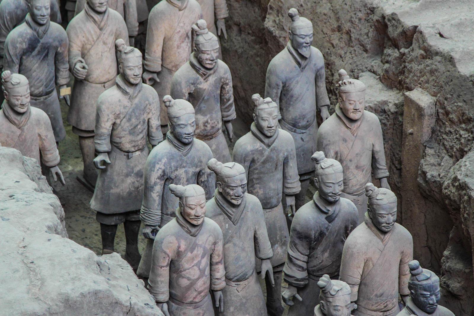 Terracotta Warriors . Xi'an