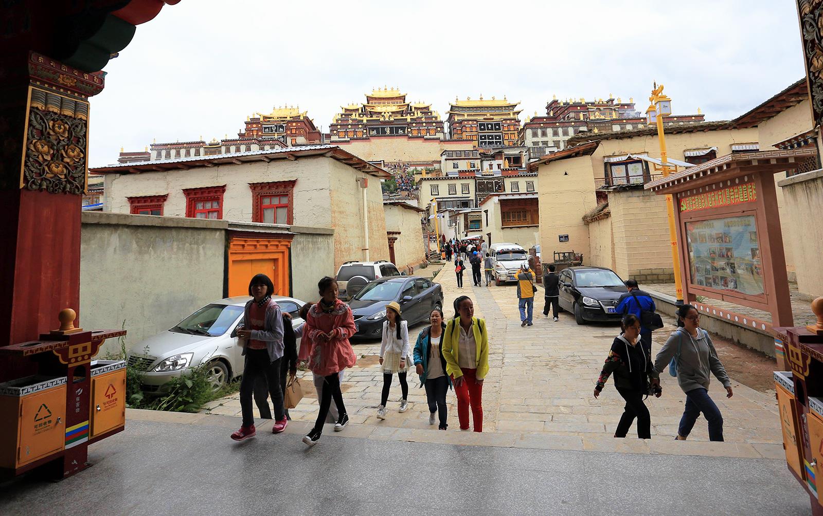 Songzanling monastery . Shangri-La